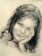 Kinderportrait - Bleistiftzeichnung