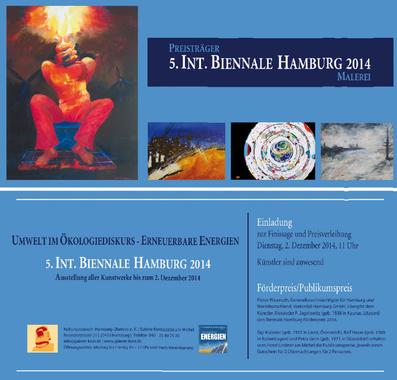 5. Int. Biennale Hamburg 2014 Preisverleihung