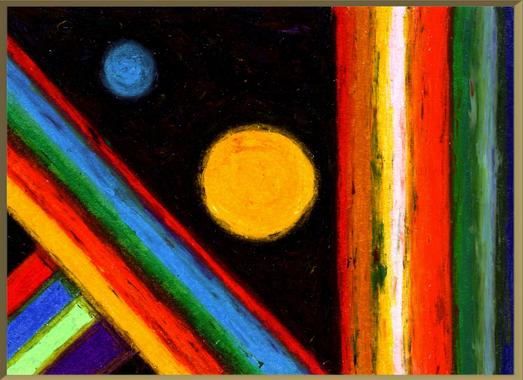 ohne titel 40x20 cm öl