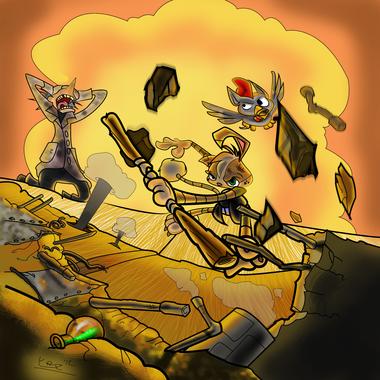 Kamika(t)ze Bunny und Chickahuahua - Blow up the lab !