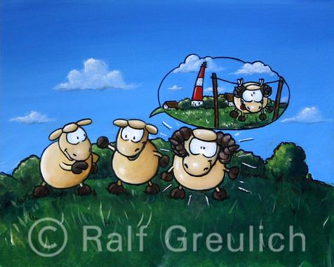 Auf Pellworm gewaschen