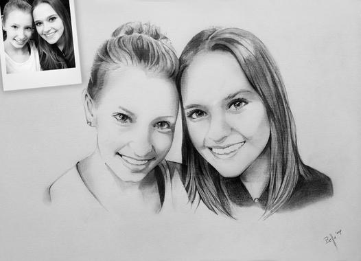 Portrait zeichnen lassen