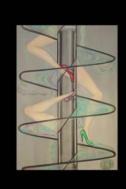 bubble and high heels