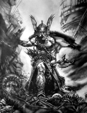 dark kingdom frank frazetta hommage