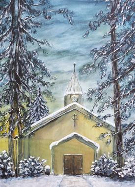 Die Kirche in Lobetal